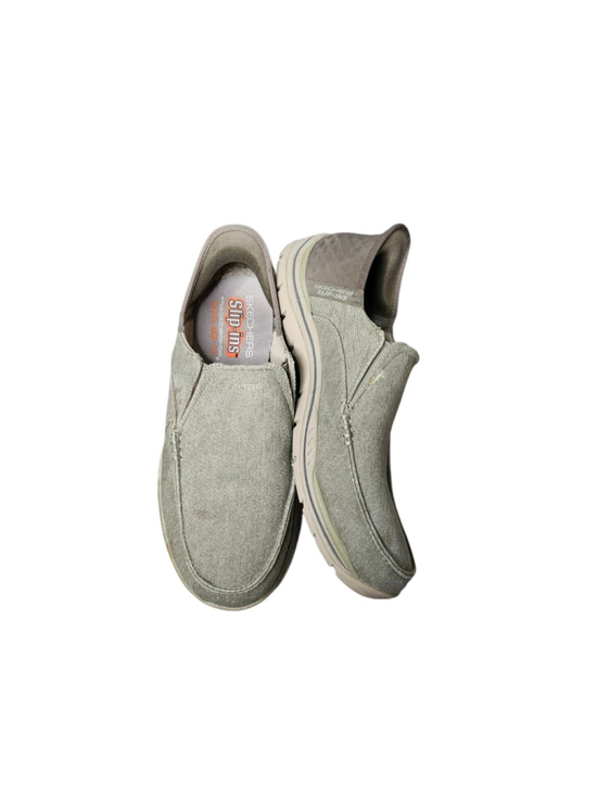 Skechers Other - Skechers Hands Free Slip-Ins Cayson Canvas Loafers Men's Size 11